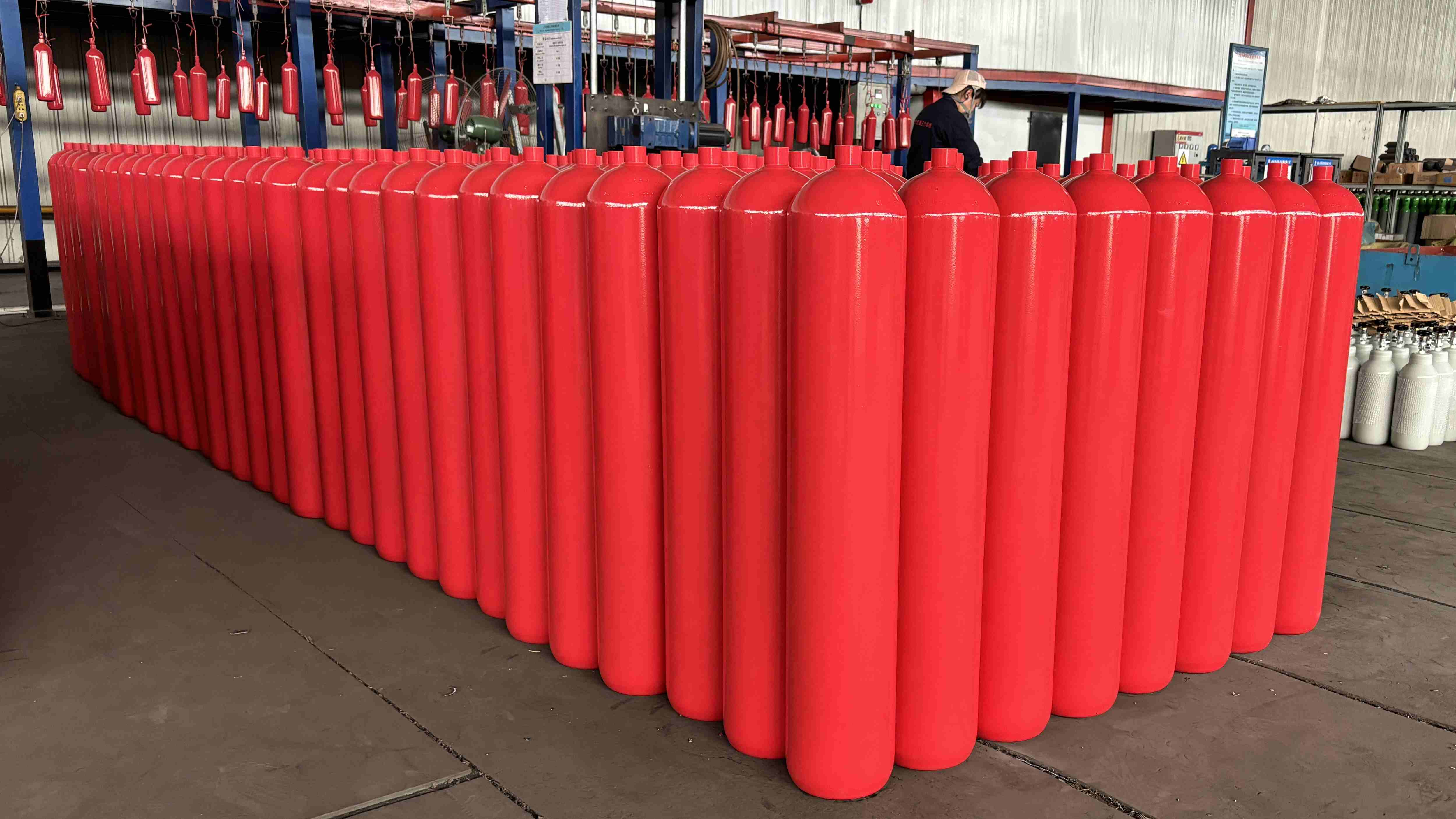 Cylinder production line