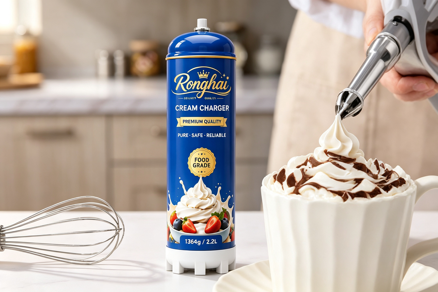 Chocolate Whipped Cream Dessert Topping Recipe