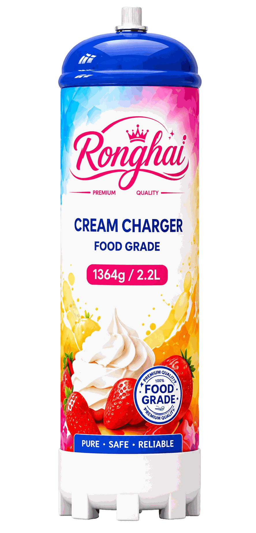 1364g 2.2L N2O Cream Charger C