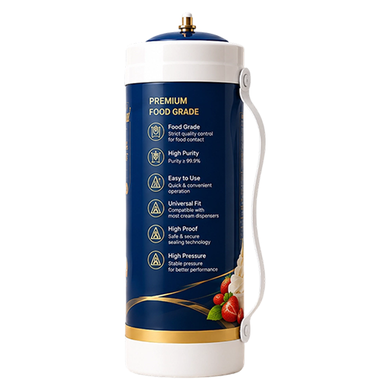 2000g 3.3L N2O Cream Charger Cylinder