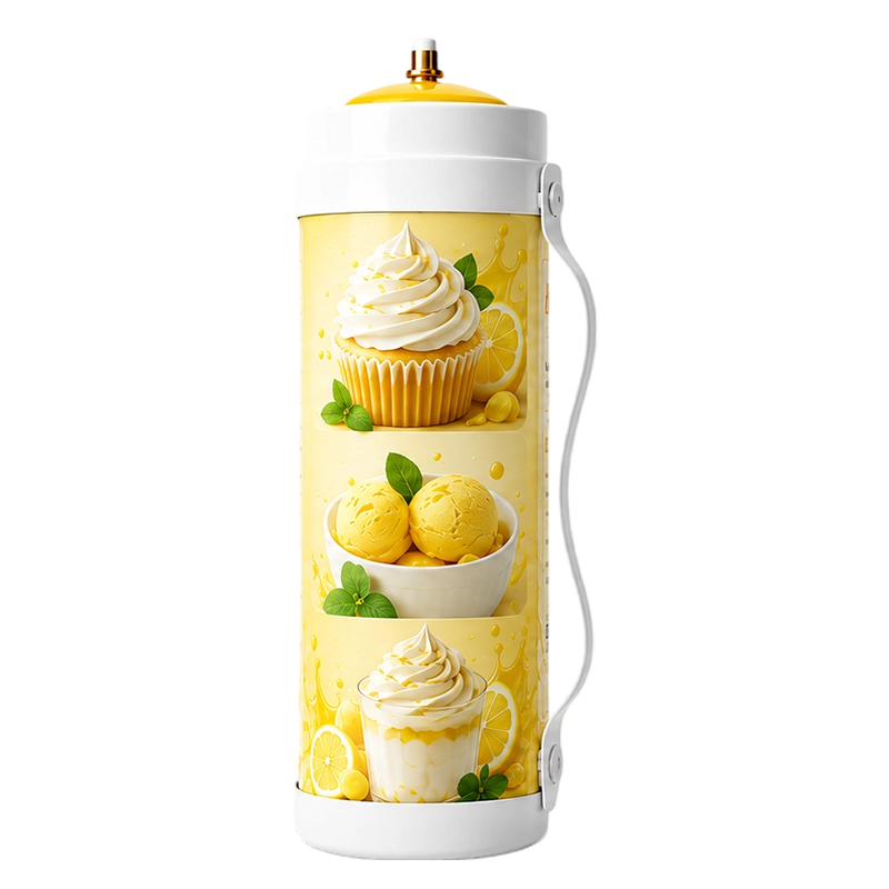 Lemon Flavor N2O Cream Charger Cylinder