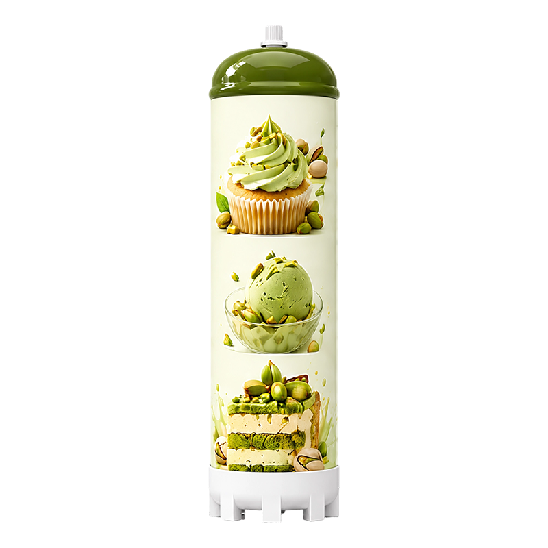 Pistachio Flavor N2O Cream Charger Cylinder