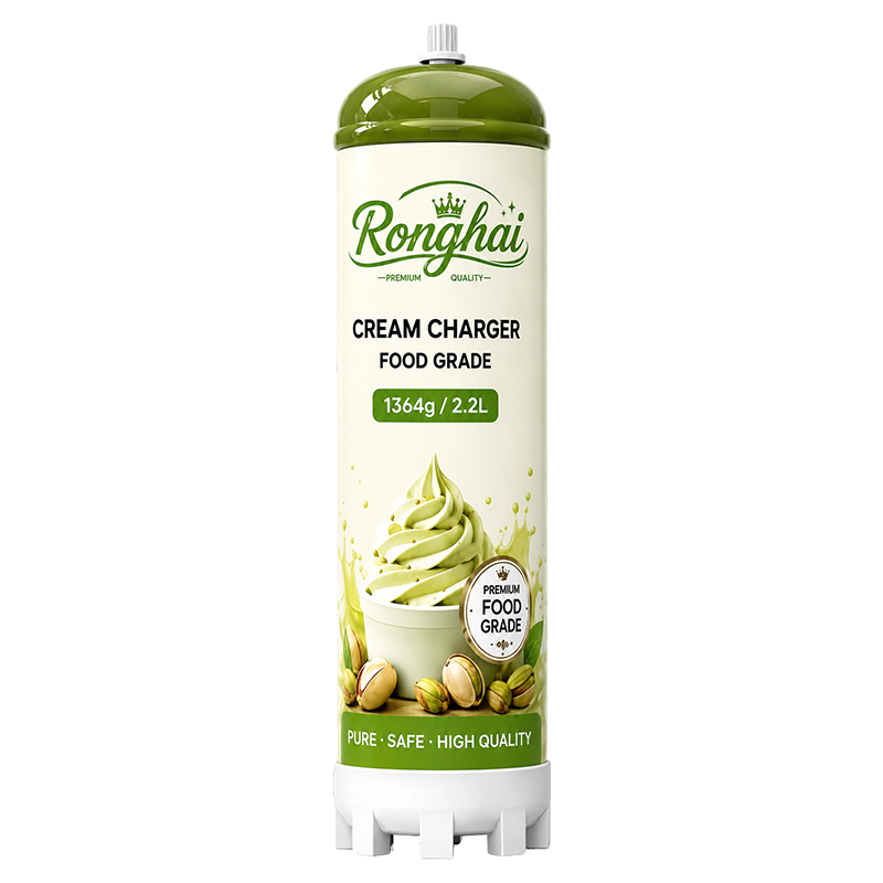 Pistachio Flavor N2O Cream Charger Cylinder
