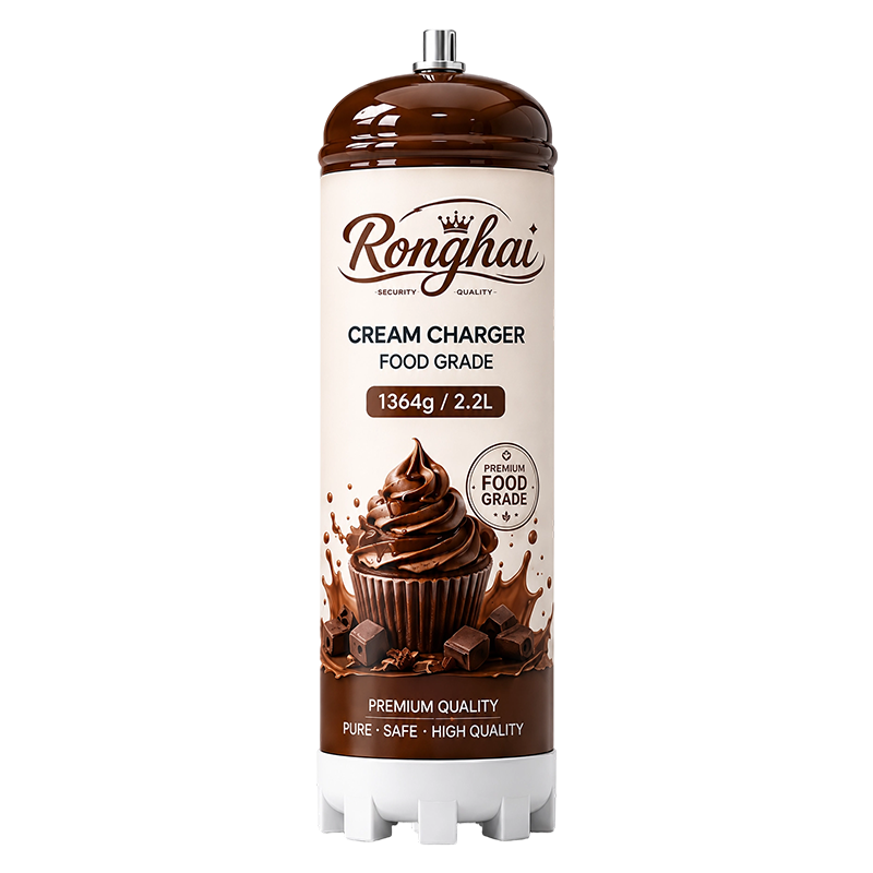 Chocolate Flavor N2O Cream Charger Cylinder