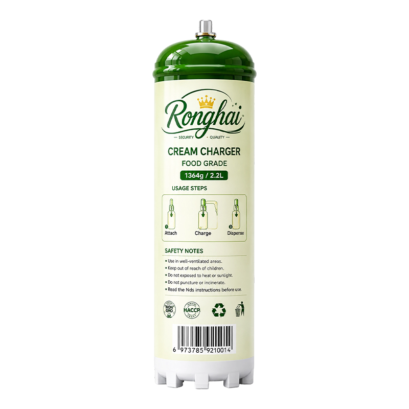 Matcha Flavor N2O Cream Charger Cylinder