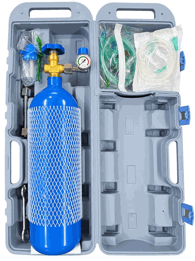 Portable Medical Oxygen Cylinder Set