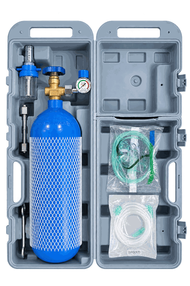 Portable Medical Oxygen Cylinder Set