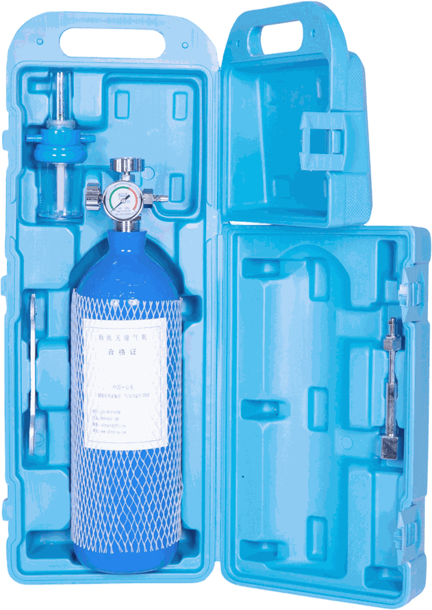 Portable Medical Oxygen Cylinder Set