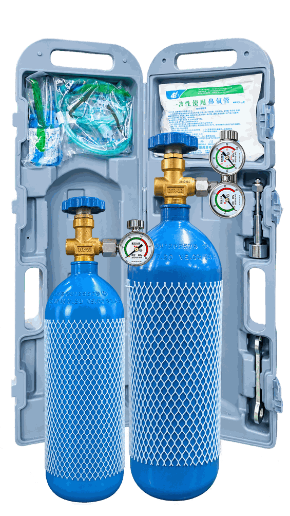 Portable Medical Oxygen Cylinder Set