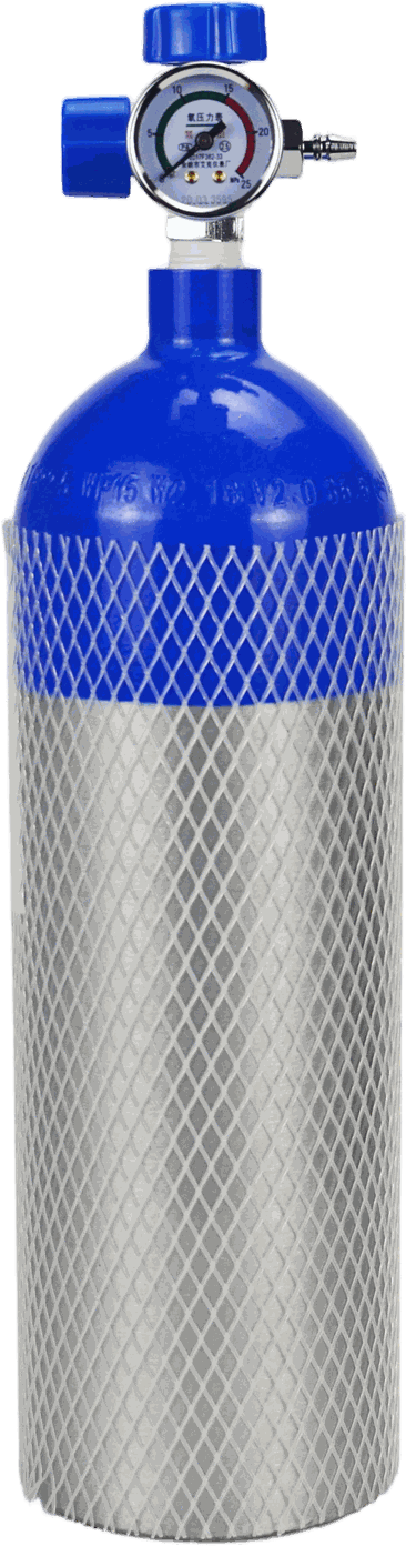 Aluminum Oxygen Cylinder