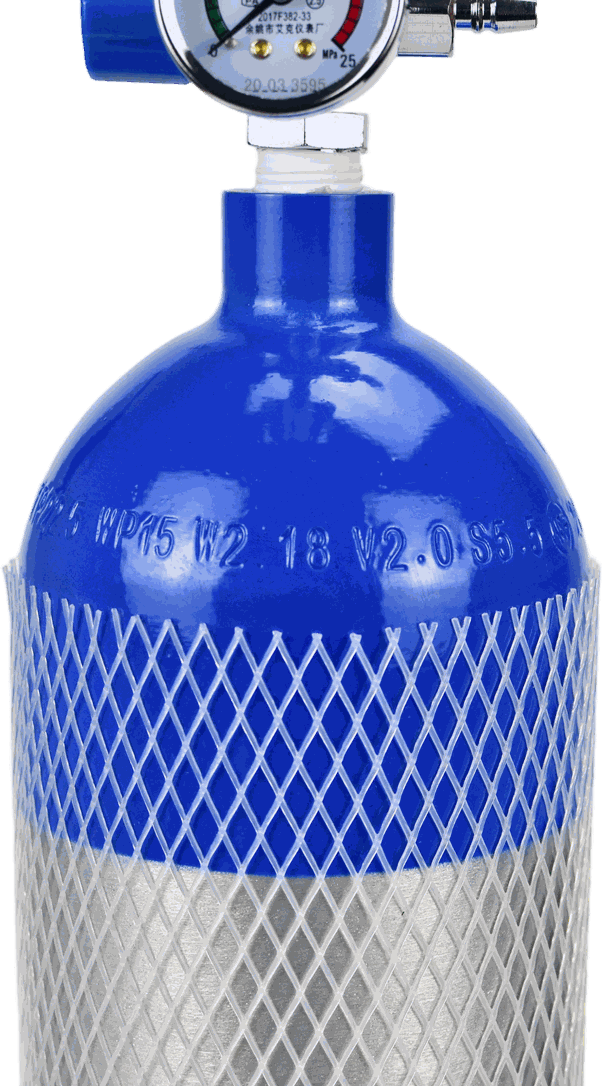 Aluminum Oxygen Cylinder