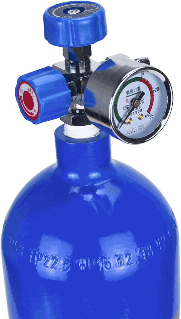 Aluminum Oxygen Cylinder