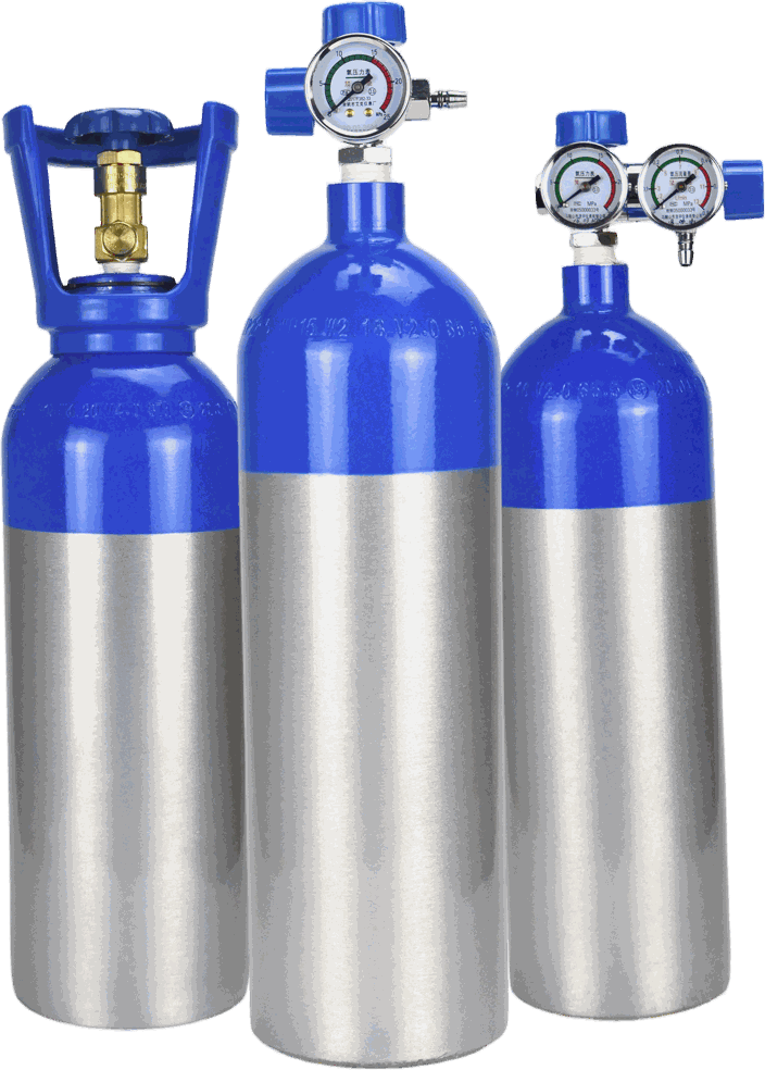 Aluminum Oxygen Cylinder