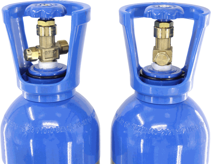 Aluminum Oxygen Cylinder