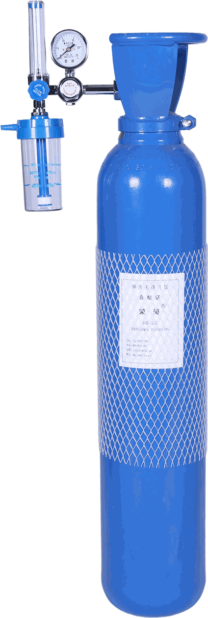 Medical Oxygen Cylinder Kit with Trolley