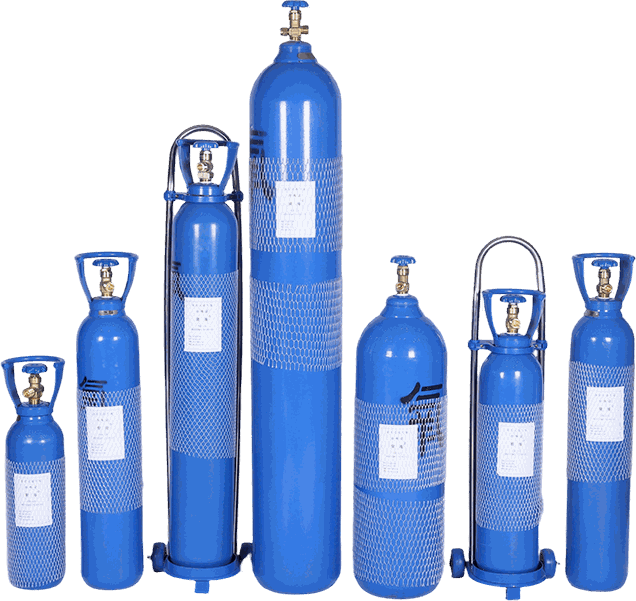 Medical Oxygen Cylinder Kit with Trolley