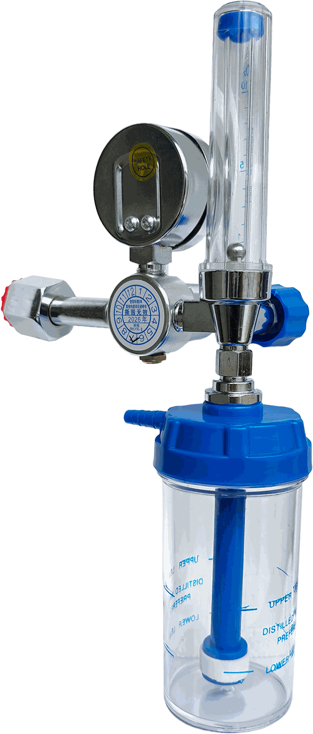 Buoy-style oxygen inhaler