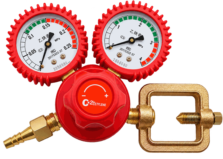 Acetylene Pressure Gauge