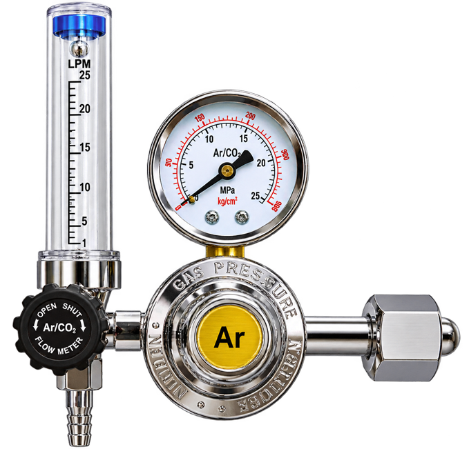 Argon CO₂ Flow Meter Regulator