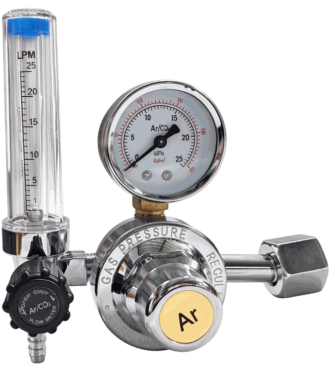 Argon CO₂ Flow Meter Regulator