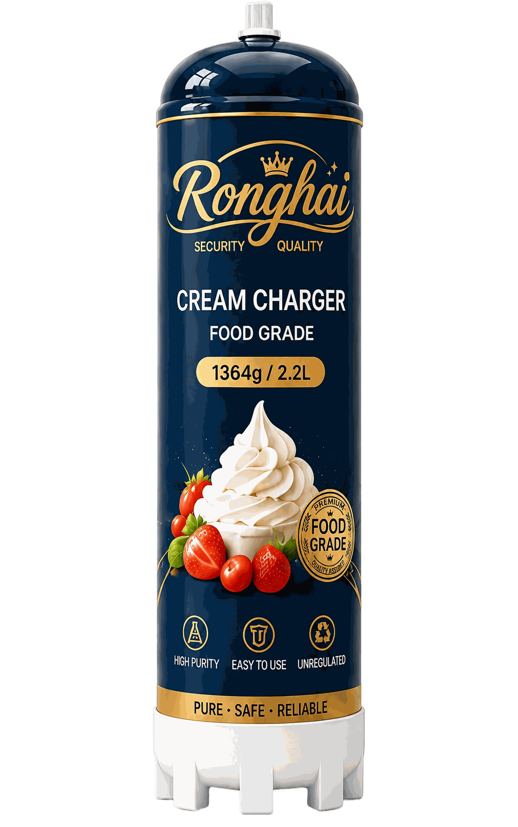 1364g 2.2L N2O Cream Charger C
