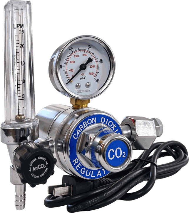 Electric Heating CO2 Pressure Gauge