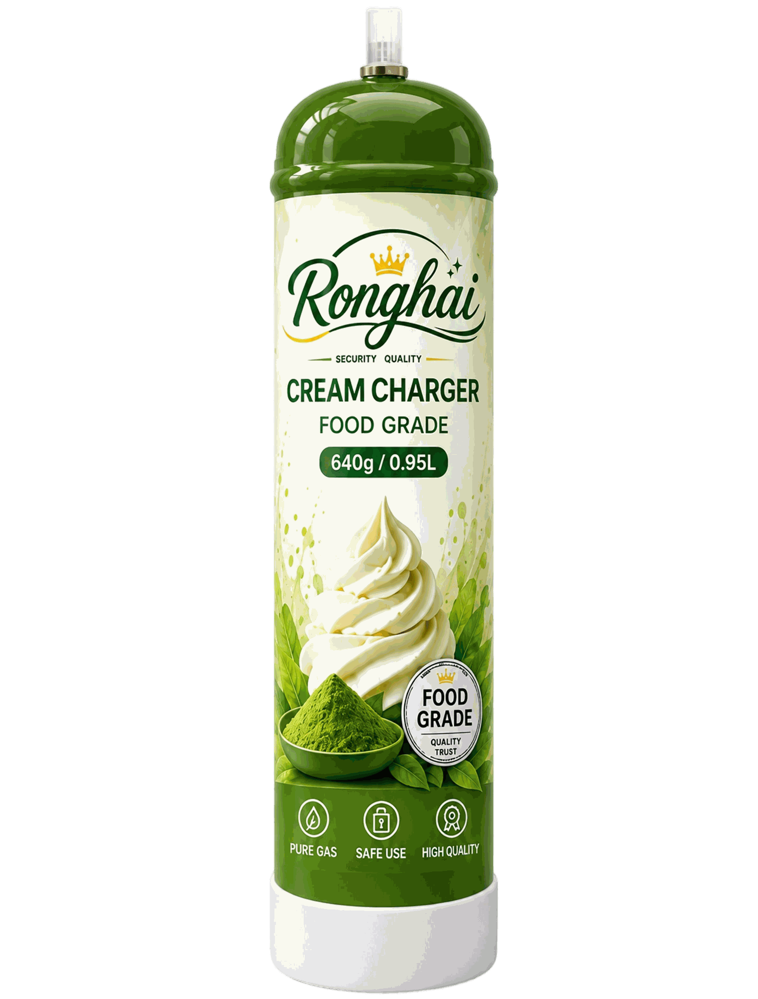 Matcha Flavor N2O Cream Charge