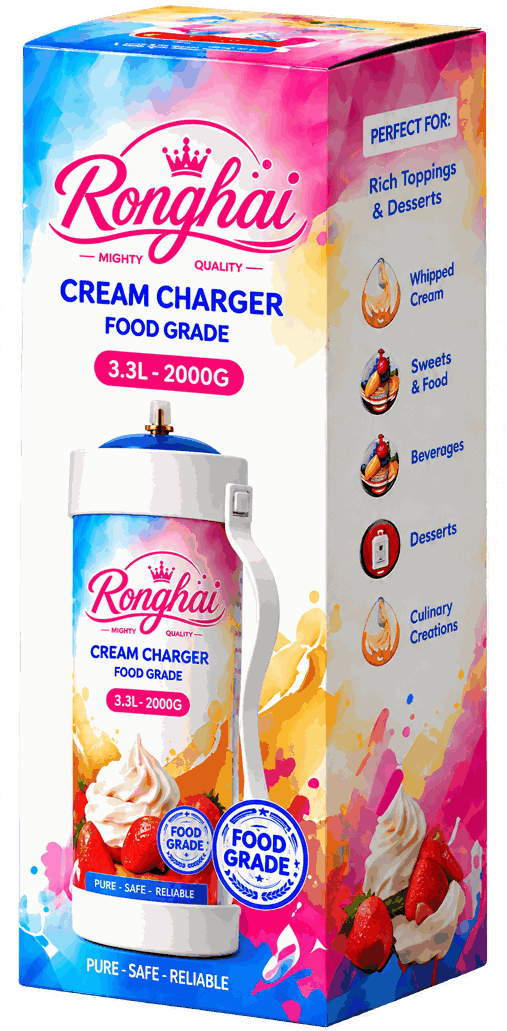 2000g 3.3L N2O Cream Charger Cylinder