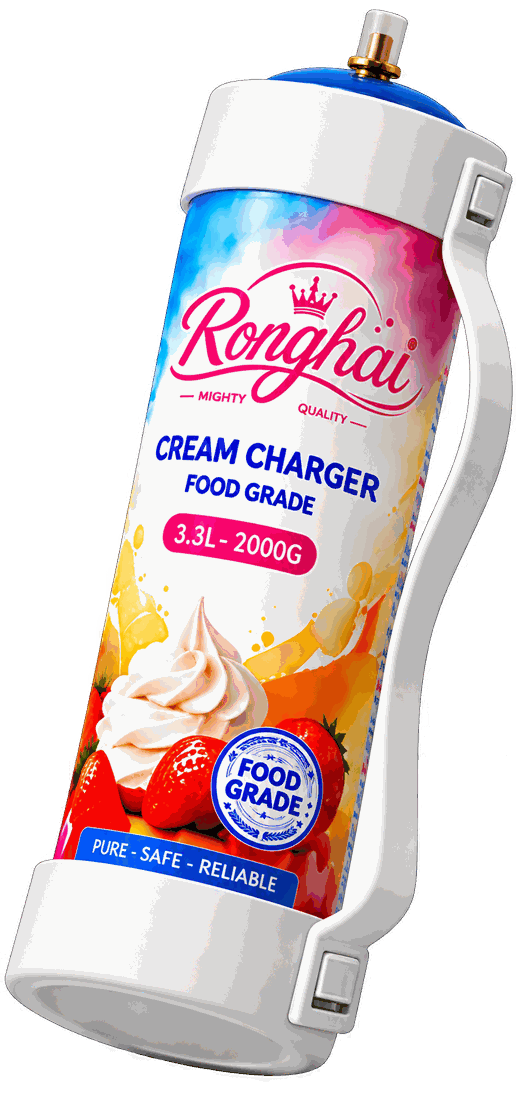 2000g 3.3L N2O Cream Charger Cylinder