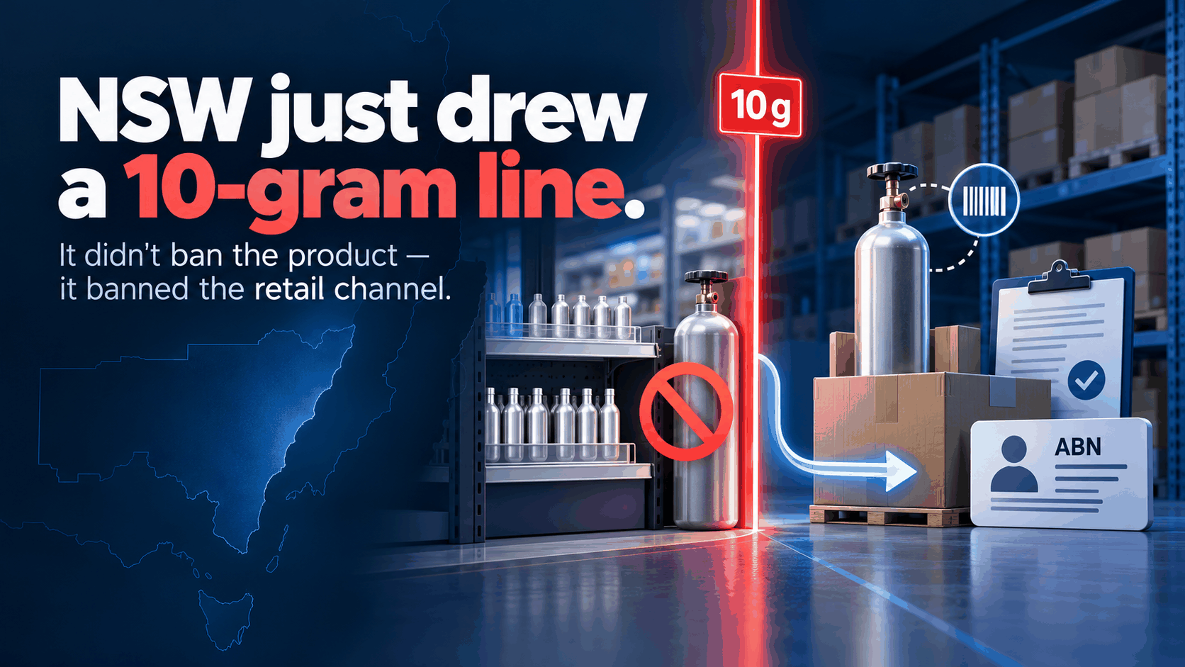NSW just drew a 10-gram line. It didn't 