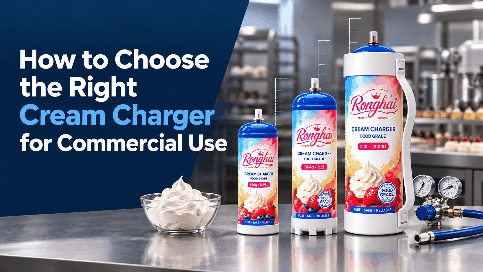 How to Choose the Right Cream Charger fo